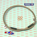 Hose Rear Brake Silver / Blk Beta, Venhill B05-2-005/P-CL, Beta Evo 2T