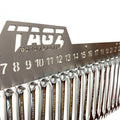Tagz Spanner Rack Stainless Steel, Suit 25 Spanners 6mm-32mm, Spanner Organiser