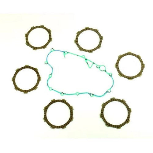 Clutch Friction Plate Set Honda CRF150R 07-22, Athena P40230094, With Gasket