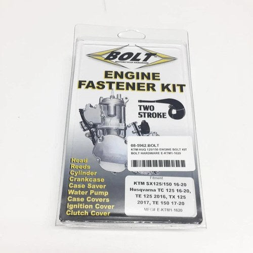 KTM HUQ/KTM 125/150 16-20 Engine Bolt Kit, Bolt Hardware E-KTM1-1620
