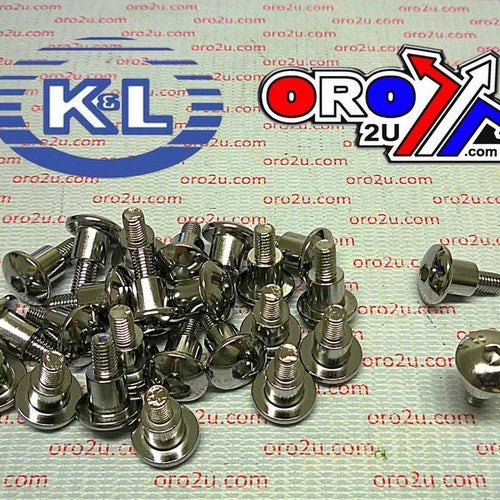 Oval Head Allen Bolt 5x16 PACK/25, With Shoulder 33-8295, Road Tools 09139-05055