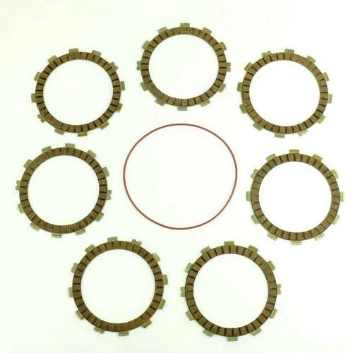 Clutch Friction Plate Set Hsq CR125 97-09, Athena P40230029, With Gasket