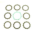 Clutch Friction Plate Set Yamaha YZ125 93-03, Athena P40230100, With Gasket