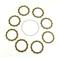 Clutch Friction Plate Set Honda CRF250R 10, Athena P40230092, With Gasket
