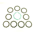 Clutch Friction Plate Set Yamaha YZ-F250 01-13, Athena P40230106, With Gasket