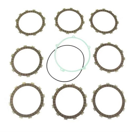 Clutch Friction Plate Set Hsq WR250 99-13, Athena P40230012, With Gasket