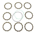 Clutch Friction Plate Set Hsq WR250 99-13, Athena P40230012, With Gasket