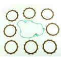 Clutch Friction Plate Set Kawa KX500 88-04, Athena P40230065, With Gasket
