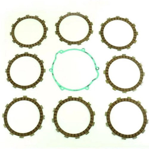 Clutch Friction Plate Set Hsq TC610 98-99, Athena P40230011, With Gasket