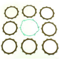 Clutch Friction Plate Set Hsq TC610 98-99, Athena P40230011, With Gasket