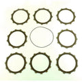 Clutch Friction Plate Set Yamaha YZ250 99-22, Athena P40230074, With Gasket