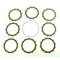 Clutch Friction Plate Set Suzuki RM250 96-02, Athena P40230097, With Gasket