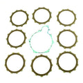 Clutch Friction Plate Set Yamaha YZ250 93-98, Athena P40230075, With Gasket