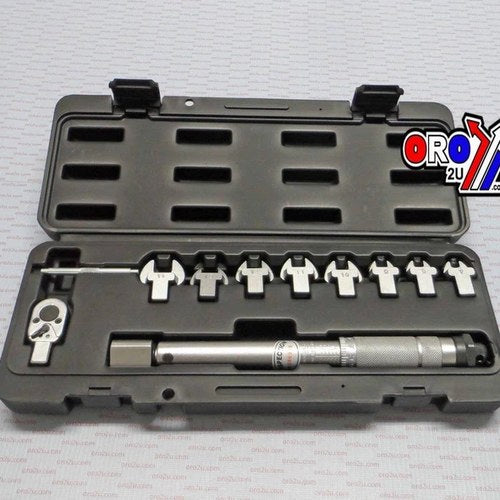 Torque Wrench Open End Driver Set, Open End Size 7, 8, 9, 10, 11, 12, 13 & 14