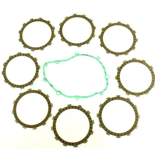 Clutch Friction Plate Set KTM LC4 540 98-00, Athena P40230041, With Gasket