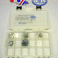 1/4 Turn Fasteners Kit, Quick Release, 33-9745, Tools Road, Dzuz Fastener
