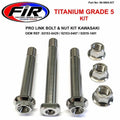 Link Bolt KX125 250 06 2008, 92153-0429 / 92153-0407 / 92015-1401, Titanium Fir