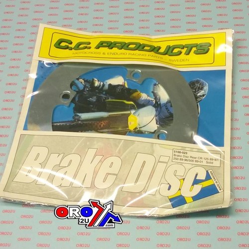 Disc Brake Rear CR Solid CROSS-CENTER 5100-0023