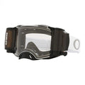 Oakley Airbrake MX Tuff Blocks White, Clear Lens Inc Roll Offs OA OO7046-C5