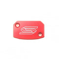 CNC Front BRAKE/CLUTCH Cylinder Cap KTM/GASGAS, Scar Racing 5801RD Red