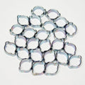 Steel O Clip 9/16 Pack OF 25, 13 15mm, / OC4