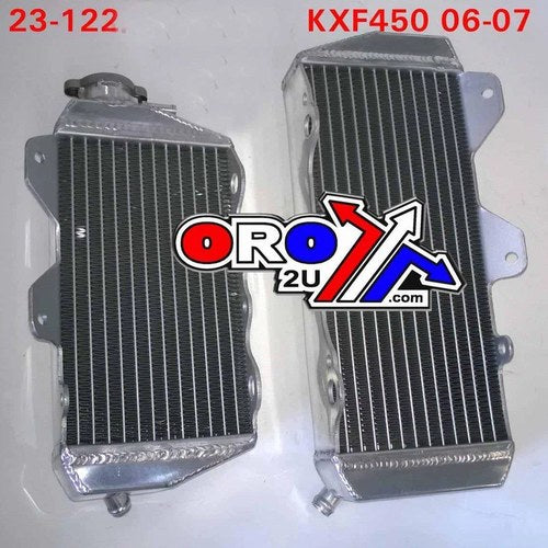 Radiator KXF450 06-07 Set Oversizes, XD-10004