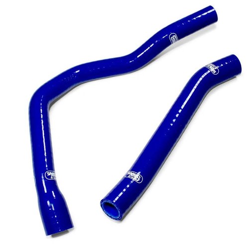 Samco Hose Kit Yamaha YZ85 2019-2020, 2 Piece Kit, Blue, YAM-90 BU