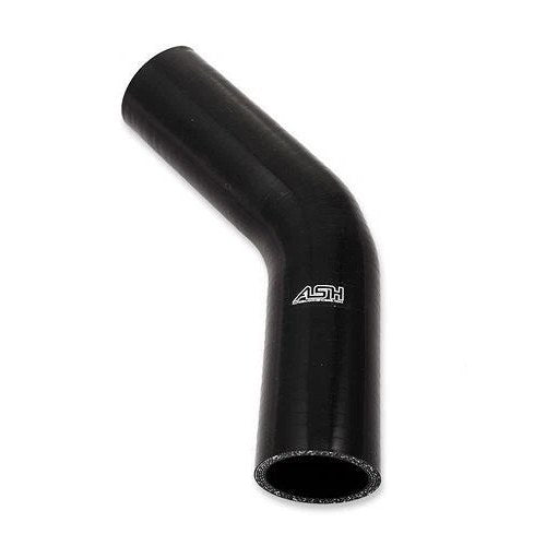 Silicone Hose 25MM 45 Bend, Black, Universal Air, Water, Intake