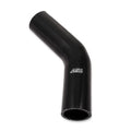 Silicone Hose 25MM 45 Bend, Black, Universal Air, Water, Intake