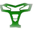 Decal Phd Bumper Green, 122011639