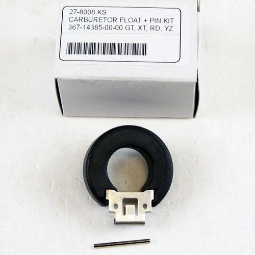 Carburetor Float + Pin Kit, 367-14385-00-00 GT, XT, RD, YZ, KS56-1608