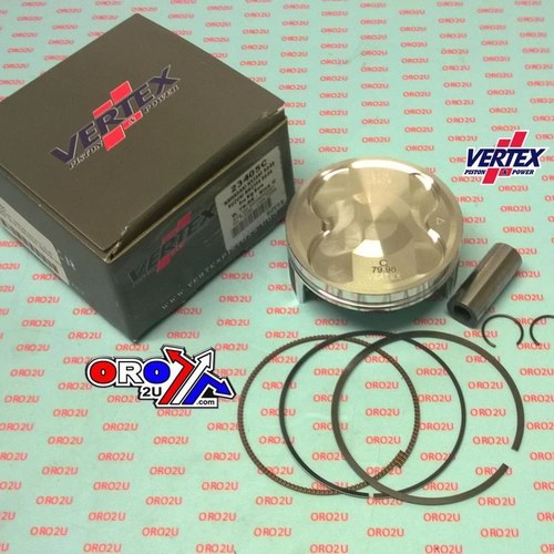 Piston Kit Vertex 80.0 C Kawasaki Kxf 250 04-09, Suzuki Rmz 250 +3.00 Big Bore