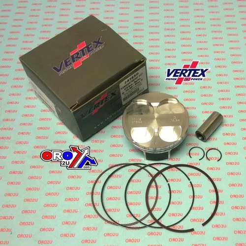 Piston Kit Vertex 77.0 A Kawasaki Kxf 250 2017, Vertex 24165A Compr 13,7:1