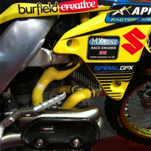 Samco Hose Kit Suzuki Rmz 250 13-18, Y' Piece Race Design, 4 Piece Kit, Yellow