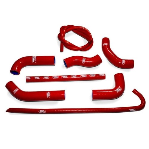 Samco Hose Kit Honda XR650R 2000-2010, 8 Piece Kit, Red, HON-30 RD