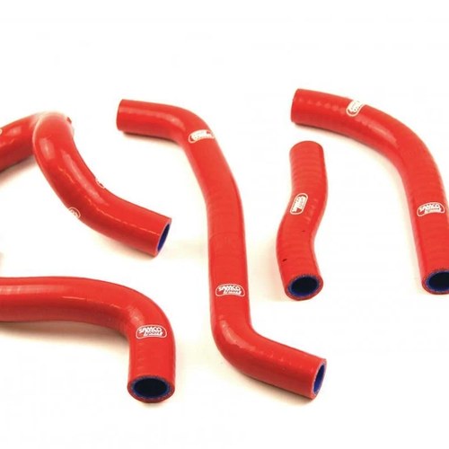 Samco Hose Kit Suzuki Rmz 450 15-17 OEM Design, 5 Piece Kit, Red, SUZ-54 RD