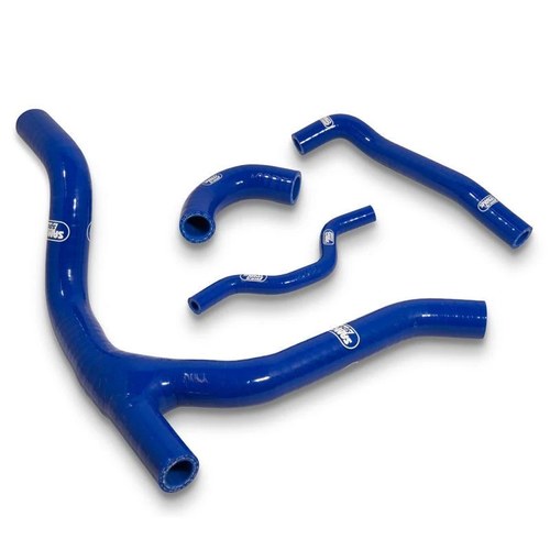Samco Hose Kit Kawasaki KX250F 06-08, 4 Piece Kit, Blue, KAW-21 BL