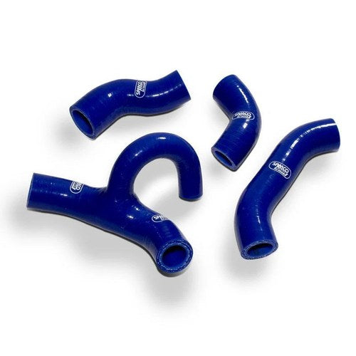 Samco Hose Kit Husqvarna FE450/510 2020 OEM, 4 Piece Kit, Blue, HUS-62/KTM-117