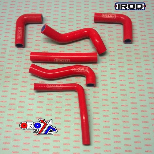 Hose Kit Beta 125 RR 18-19, Silicone Radiator Red 010109, Irod