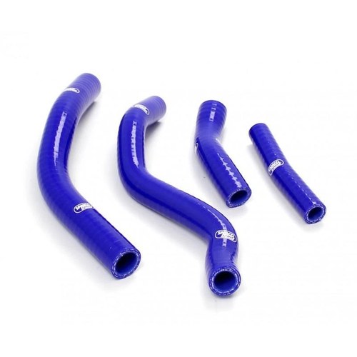 Samco Hose Kit Yamaha YZ250F 2014-2018 OEM Design, 4 Piece Kit, Blue, YAM-60 BU