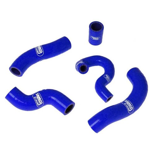 Samco Hose Kit Husaberg FE450-501 13-14 OEM Design, 5 Piece Kit, Blue