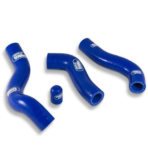 Samco Hose Kit Husaberg FE250 2013 Thermostat Bypass, 4 Piece Kit, Blue