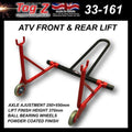 ATV FRONT/REAR Jack Lift, Red Black, ATV / Quad Fast Easy Lift