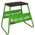 Stand 440mm Green Kawasaki Logo, MX Logo Stand, Show Room Stand