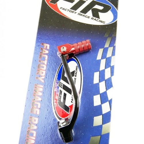 Gear Lever Honda CRF110F 13-23, Forged Alloy, Fir Brand, Black & Red