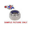 M6 Nylon Lock Nut, Regular 8x10