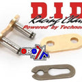 Did 420D Spring Link G&B (RJ), Gold & Black Links, DIDSL420DGBRJ