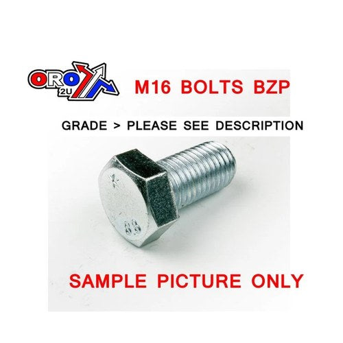 M16X35 Hex Bolt Each
