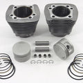 Replica 1200cc Cylinder and Piston Kit Silver for Harley-Davidson