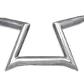6-1/2 inch Incysa 'Z' Bar Handlebar without Indents for Harley-Davidson